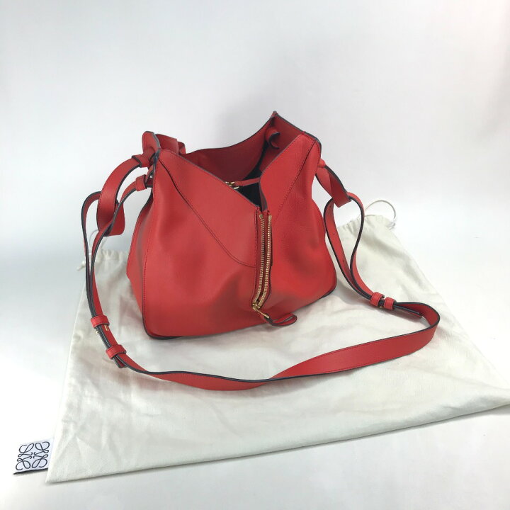 楽天市場】LOEWE ロエベ 387.30.N60 ハンモック スモール ロゴ カバン 