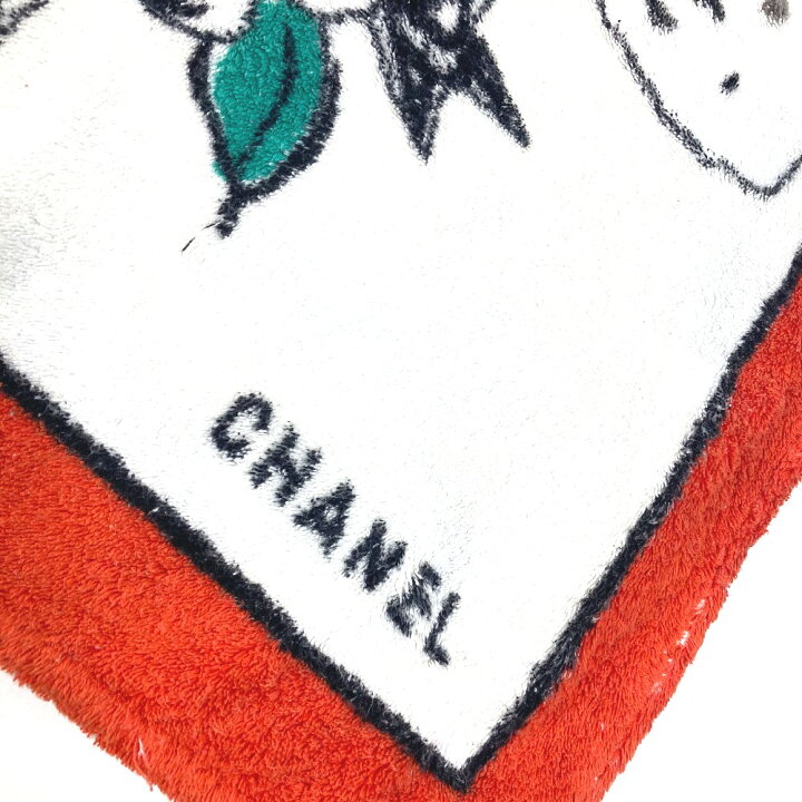 楽天市場】CHANEL シャネル ビーチタオル ラグ マット ジャケット 
