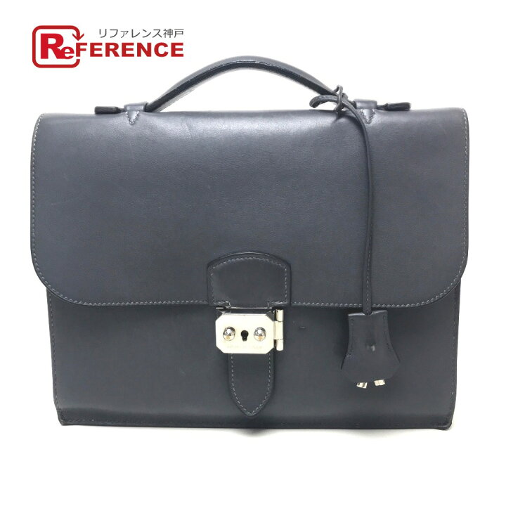 楽天市場】HERMES エルメス ブリーフケース サックアデペッシュ27  