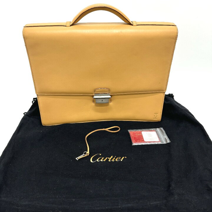 楽天市場】CARTIER カルティエ ビジネスバッグ カバン ハンドバッグ 