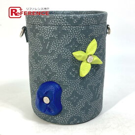 LOUIS VUITTON ルイヴィトン M81572 トリヨン・クライミング チョーク・ポーチ カバン 斜め掛け ショルダーバッグ トリヨンレザー メンズ グレー 【中古】