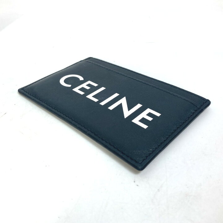 楽天市場】CELINE セリーヌ カードホルダー ロゴ パスケース 名刺入れ 
