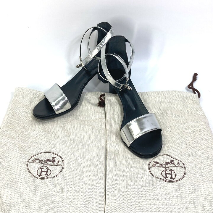 楽天市場】HERMES エルメス バイカラー ヒール シューズ 靴 マネージュ  