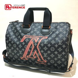 LOUIS VUITTON ルイヴィトン M43697 モノグラム・インク アップサイドダウン スピーディ・バンドリエール40 カバン 2WAY ショルダーバッグ モノグラムキャンバス メンズ モノグラムインク ブラック 【新品】