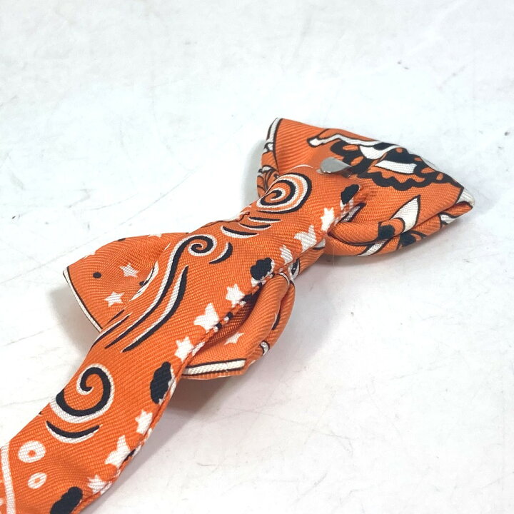 楽天市場】HERMES エルメス アクセサリー ヌーパピヨン 蝶ネクタイ 