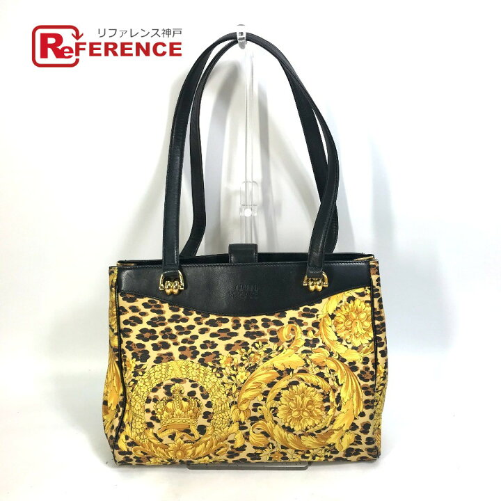 楽天市場】VERSACE ヴェルサーチ ヴィンテージ レオパード ヒョウ 豹柄  