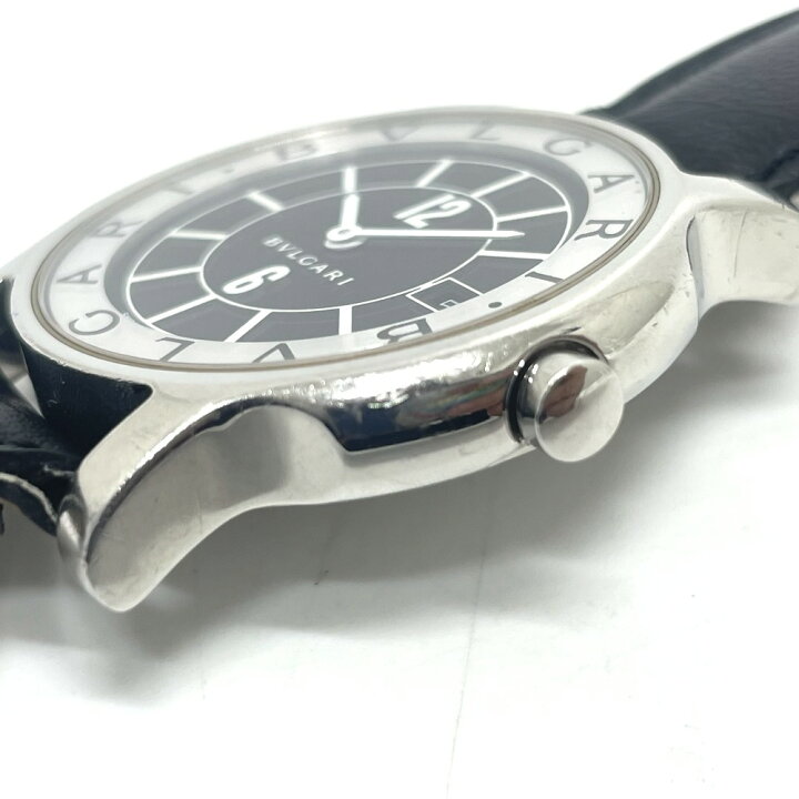 楽天市場】BVLGARI ブルガリ ST35S ソロテンポ クォーツ デイト 腕時計  