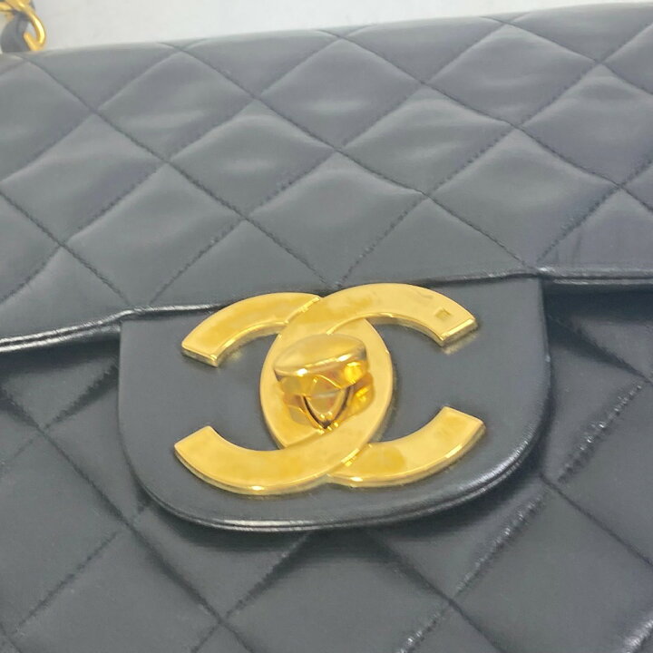 楽天市場】CHANEL シャネル A01094 CC ココマーク ヴィンテージ 肩掛け  