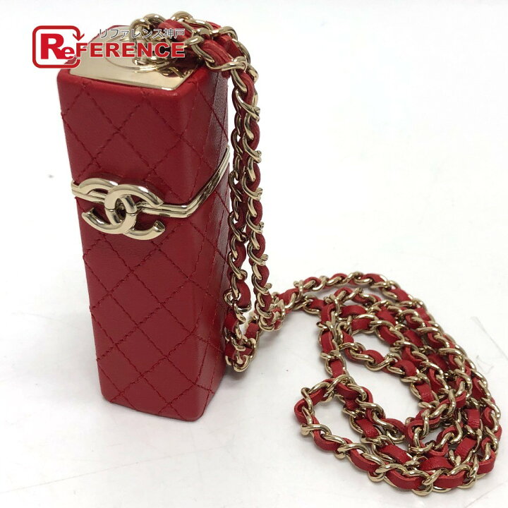 楽天市場】CHANEL シャネル ココマーク CC リップケース チェーン 