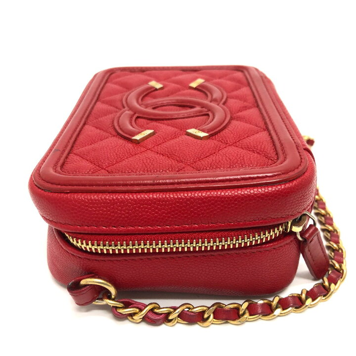 楽天市場】CHANEL シャネル A84452 CC フィリグリー マトラッセ