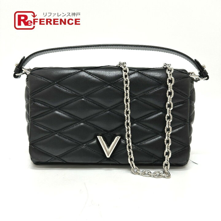 Louis Vuitton マルタージュショルダーバッグ 黒 レザー
