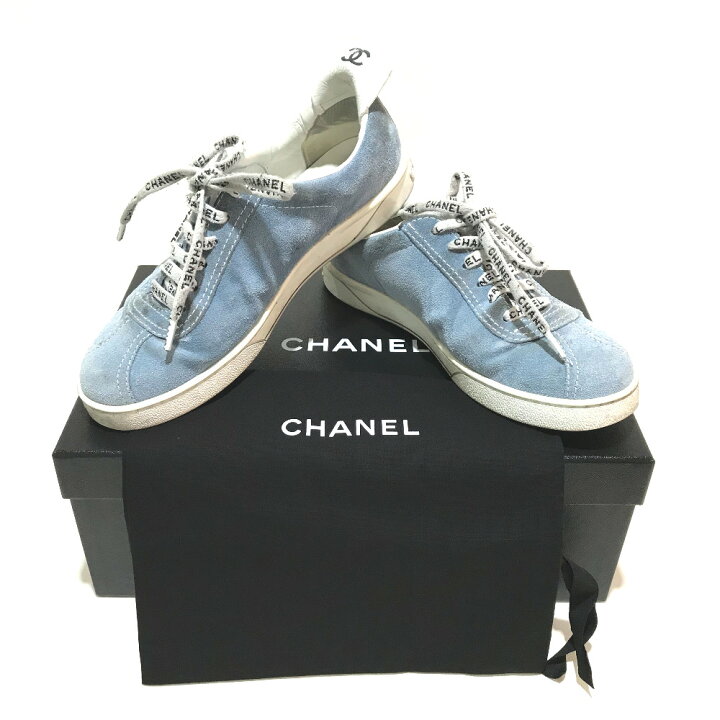 楽天市場】CHANEL シャネル G34085 X51128 19C ロゴ シューレース  