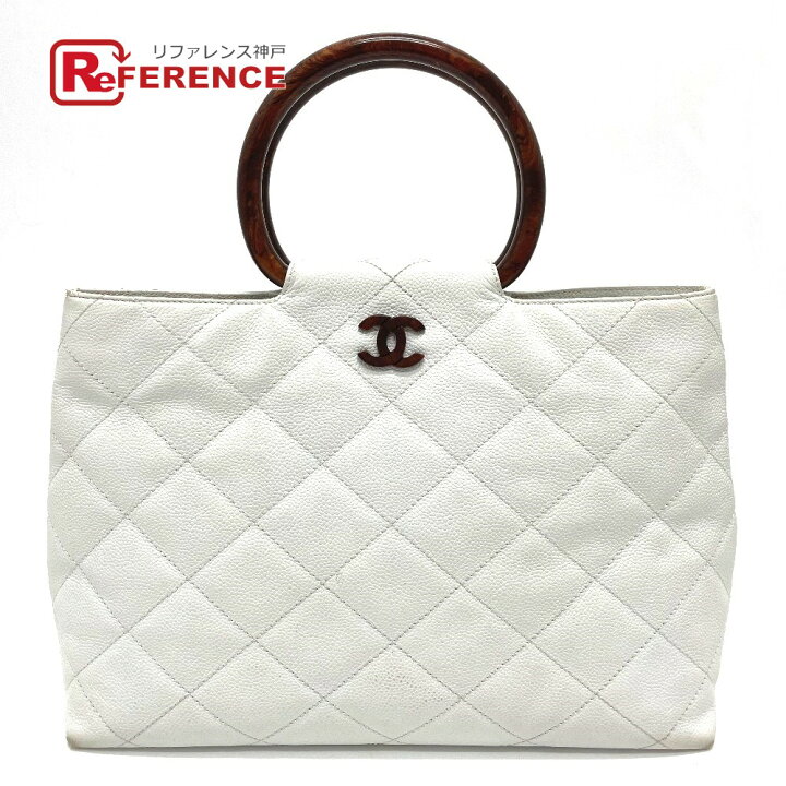 楽天市場】CHANEL シャネル CCココマーク マトラッセ ラウンドハンドル  