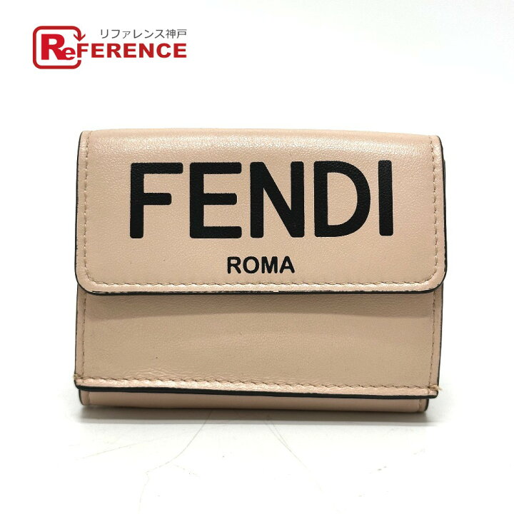 楽天市場】FENDI フェンディ 8M0395 ロゴ ミニ コンパクトウォレット  