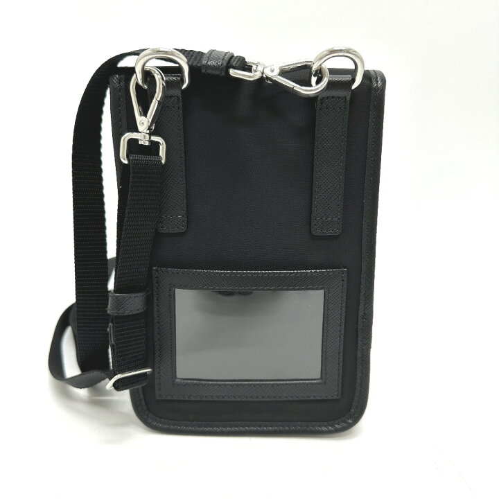 楽天市場】PRADA プラダ 2ZH109 ロゴプレート フォンケース 