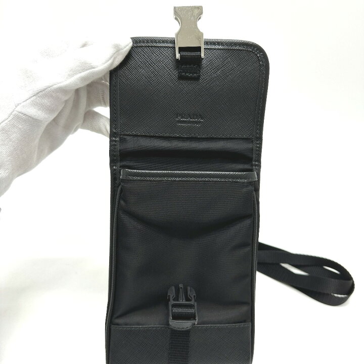 楽天市場】PRADA プラダ 2ZH109 ロゴプレート フォンケース 