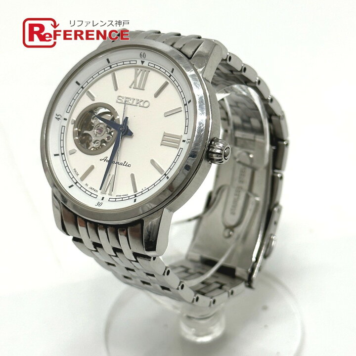 楽天市場】SEIKO セイコー 4R38-00P0 プレサージュ 自動巻き 腕時計 SS 