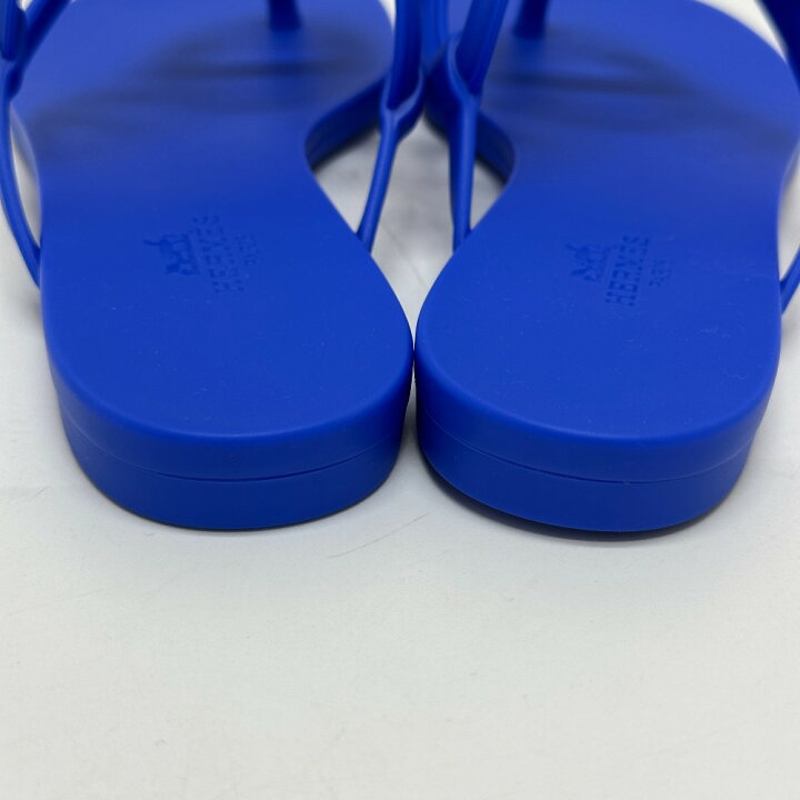 楽天市場】HERMES エルメス フラット トング 靴 シェーヌダンクル  