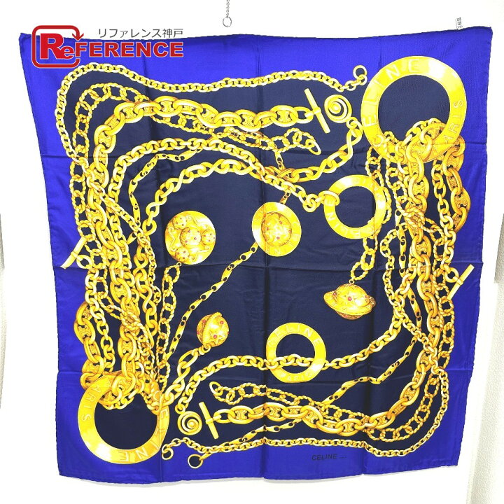 楽天市場】CELINE セリーヌ ジュエリーモチーフ 大判 ヴィンテージ  