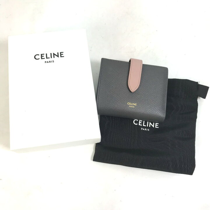 楽天市場】CELINE セリーヌ 10H263BRU.10GV バイカラー スモール  