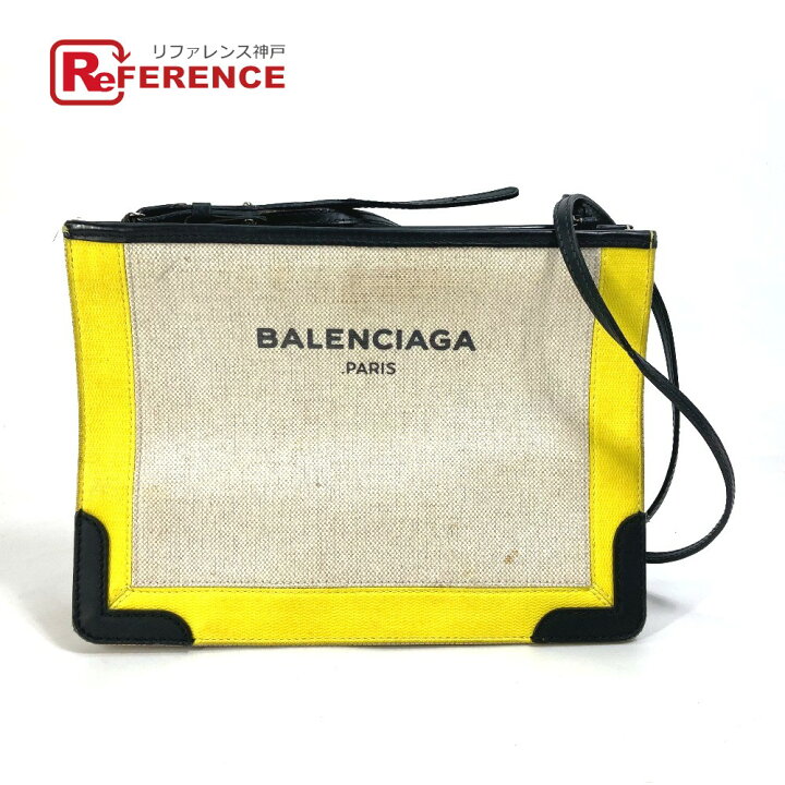 楽天市場】BALENCIAGA バレンシアガ 339937 ネイビー ポシェット 斜め 