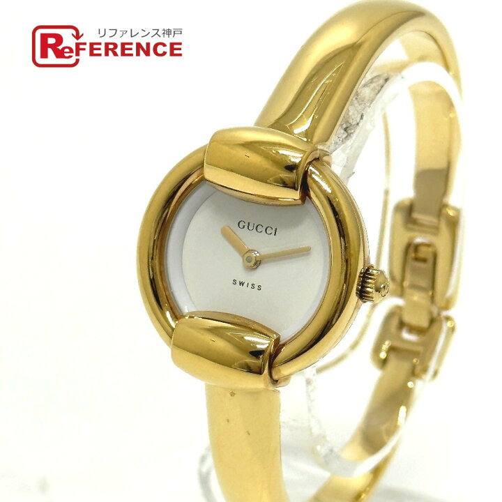 楽天市場】GUCCI グッチ 1400L バングルウォッチ ロゴ 腕時計 GP  