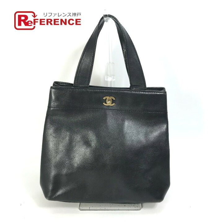 良品✨CHANEL トートバッグハンドバッグ6番台ターンロックココマーク  