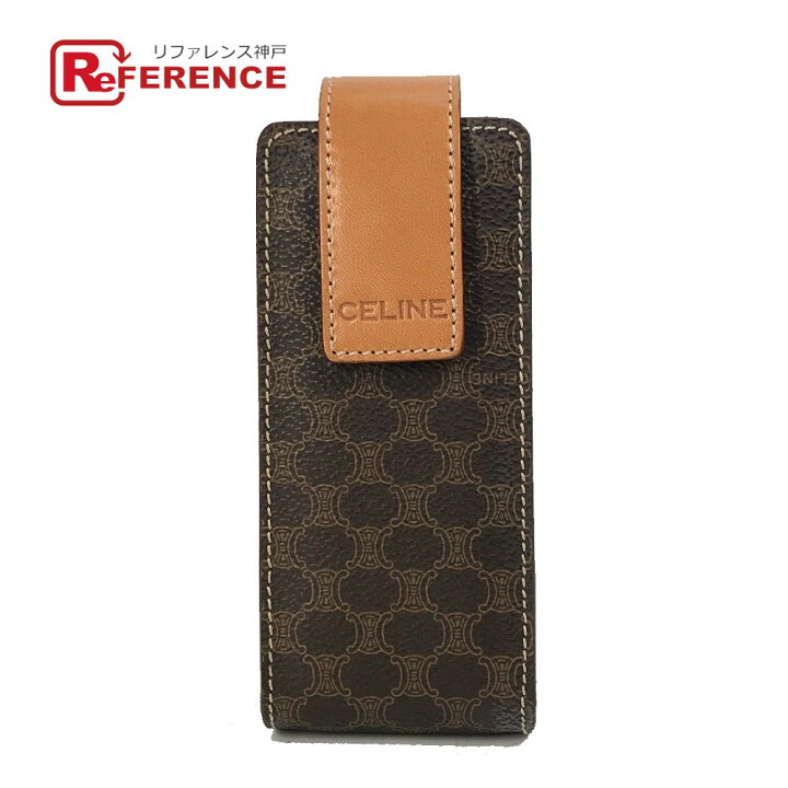楽天市場】CELINE セリーヌ マカダム ポーチ 小物入れ レザー/PVC ユニ  