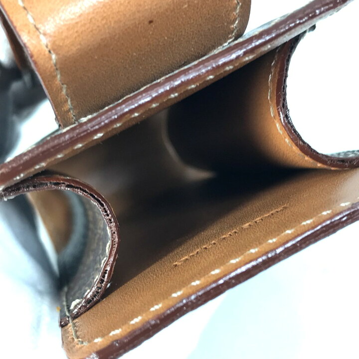 楽天市場】CELINE セリーヌ マカダム ポーチ 小物入れ レザー/PVC ユニ  