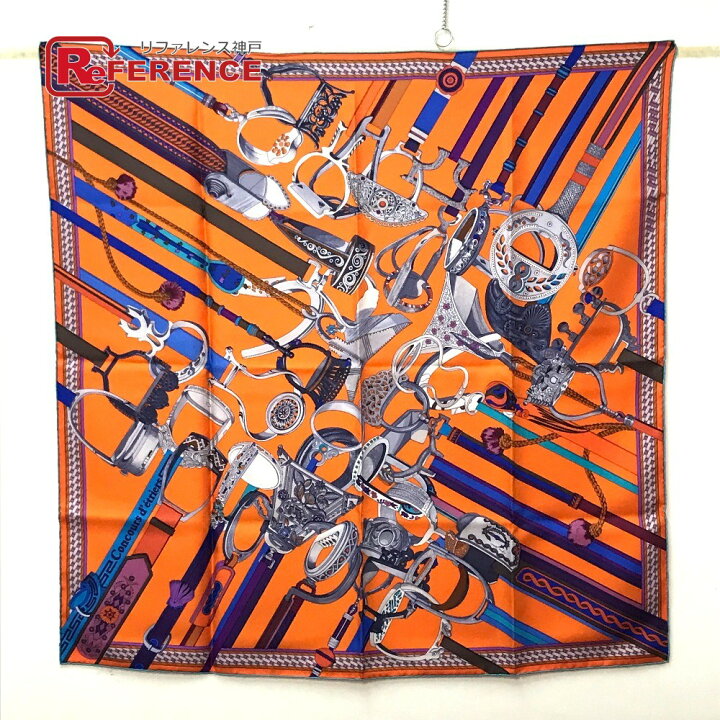 楽天市場】HERMES エルメス Concours detriers エトリエの競演 カレ90  