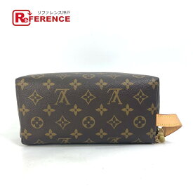 LOUIS VUITTON ルイヴィトン M47925 6点セット モノグラム シューズ メンテナンスセット ブラシ×5 スプレー×1 靴用品 ポーチ モノグラムキャンバス メンズ ブラウン 【中古】