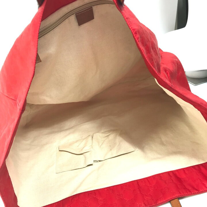楽天市場】GUCCI グッチ 286198 GG柄 ラージトート ボストンバッグ 