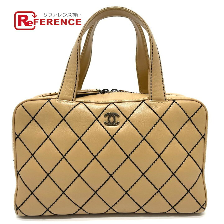 楽天市場】CHANEL シャネル CC ココマーク ワイルドステッチ カバン 