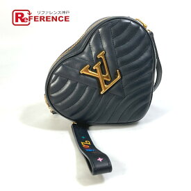 LOUIS VUITTON ルイヴィトン M52796 ポシェット 2WAYバッグ クラッチバッグ ニューウェーブ ハート バッグ カバン ショルダーバッグ レザー レディース ブラック 【中古】