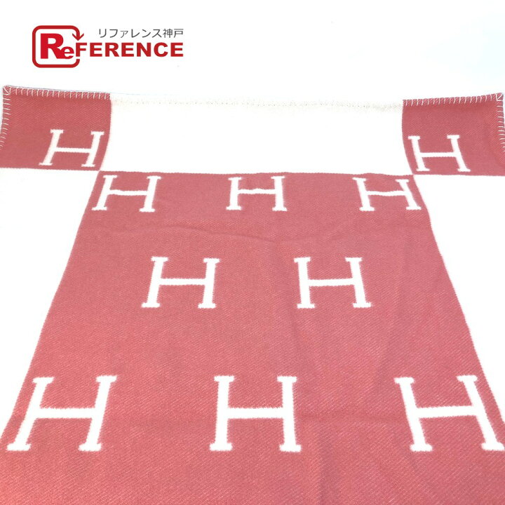 楽天市場】HERMES エルメス アヴァロン 毛布 ひざ掛け インテリア  