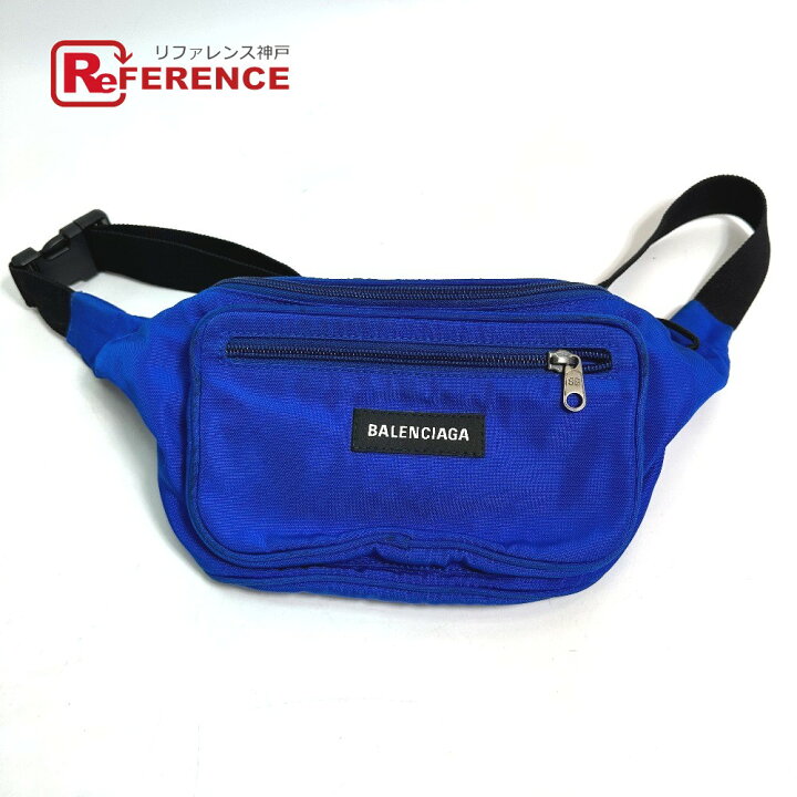 楽天市場】BALENCIAGA バレンシアガ 482389 ウエストバッグ ロゴ  