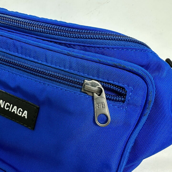 楽天市場】BALENCIAGA バレンシアガ 482389 ウエストバッグ ロゴ 