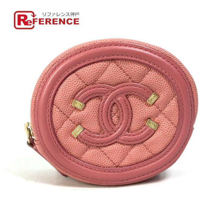 楽天市場】CHANEL シャネル 財布 小銭入れ ラウンド フィリグリー CC 