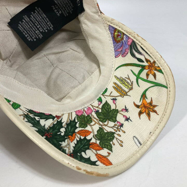 楽天市場】GUCCI グッチ GG 花柄 フラワーーフローラ 帽子 キャップ帽 