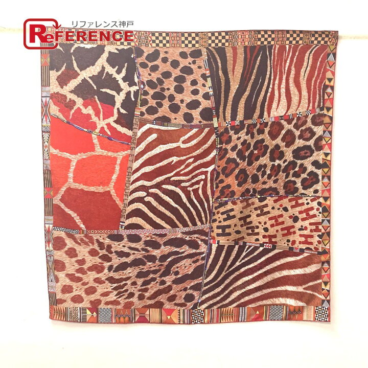 楽天市場】HERMES エルメス カレ90 PELAGES ET CAMOUFLAGE 野生と 
