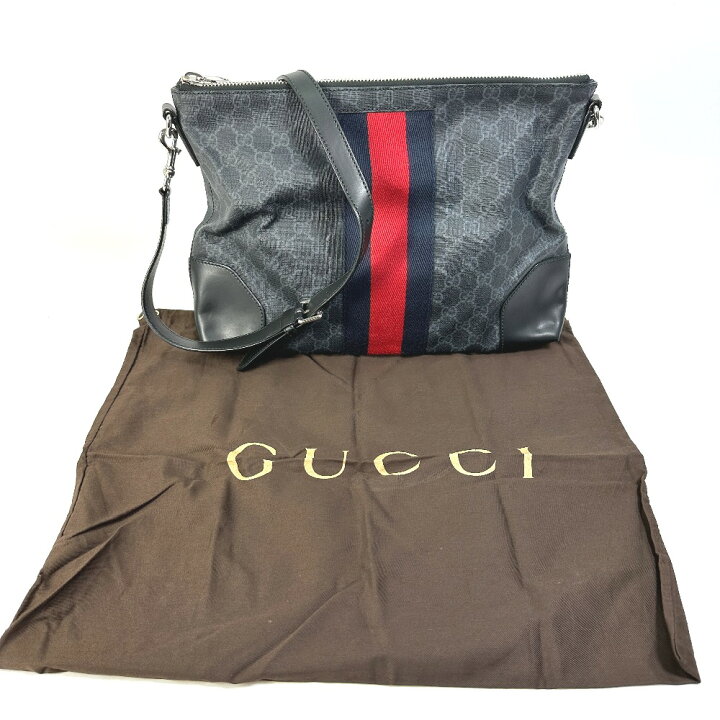 楽天市場】GUCCI グッチ 474139 斜め掛け GGスプリーム シェリー  