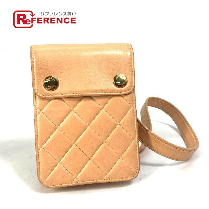 楽天市場】CHANEL シャネル ネックポーチ スマホポーチ マトラッセ  