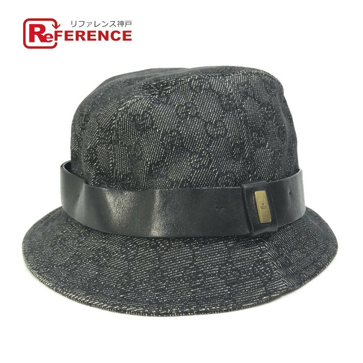 楽天市場】GUCCI グッチ GG デニム 帽子 バケット ハット GGキャンバス 