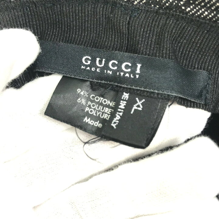 楽天市場】GUCCI グッチ GG デニム 帽子 バケット ハット GGキャンバス 