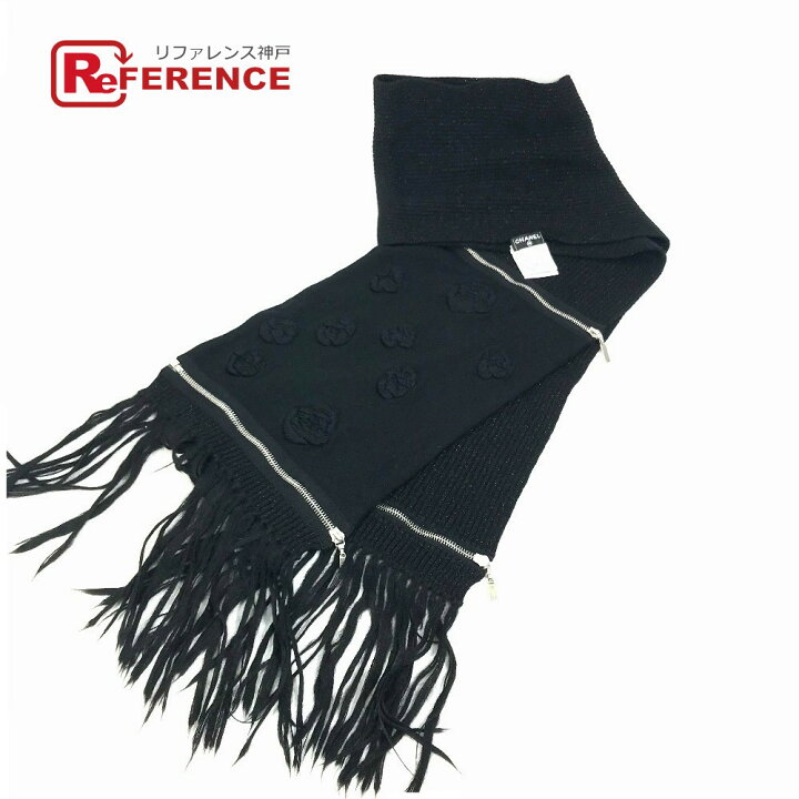 楽天市場】CHANEL シャネル CC ココマーク カメリア フリンジ 08A  