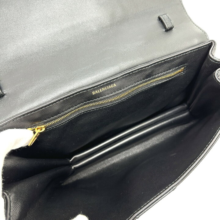 楽天市場】BALENCIAGA バレンシアガ 580161 ロゴ SHIFT BAG M 2WAY  