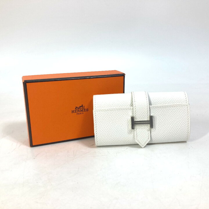 楽天市場】HERMES エルメス H金具 ベアン 4連 鍵 キーケース ヴォー 