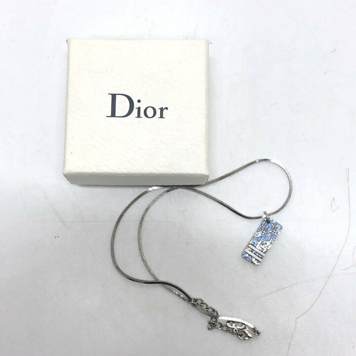 楽天市場】Dior ディオール トロッター ナンバー2 プレート ペンダント 