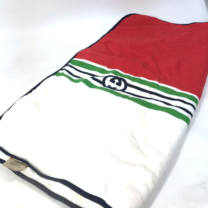 楽天市場】GUCCI グッチ 681367 インテリア ひざかけ 毛布 GG  