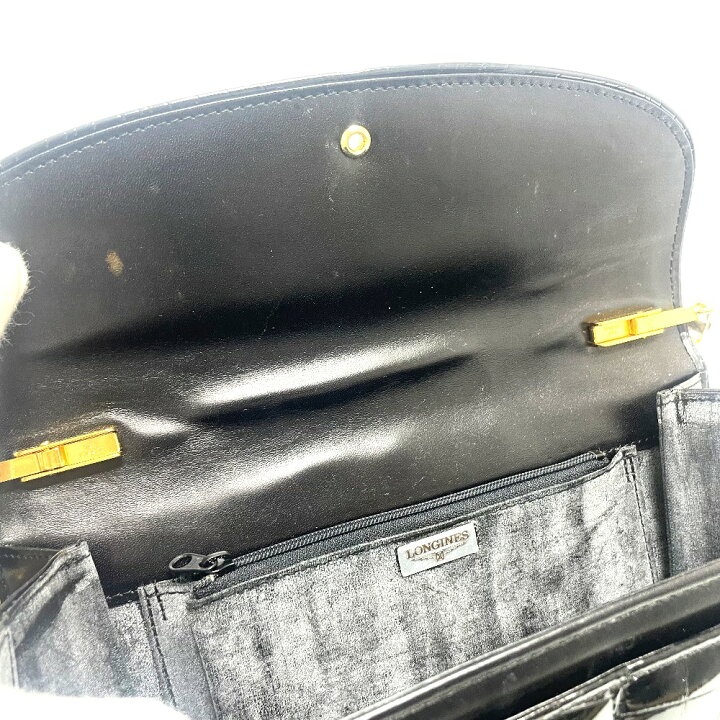 LONGINES ロンジン クロコ ヴィンテージ カバン ショルダーバッグ  